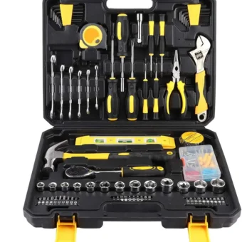 108Pcs Household Tool Set Wrench Screwdriver Hardware Hand Tool Kit for Decoration Maintenance Hardware Assortment Kit Home Repairing Tool Set...