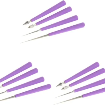 12 PCS 0.6-3mm craft bead Reamer. bead hole opener bead Reamer Reamer for craft Hole Opener carving tool set Wood Carving Kit wood carving tools...