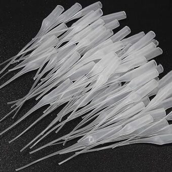 200Pcs Micro CA Glue Tips, Precision CA Applicator Tips Glue Tip Extender for DIY, Crafting, Lab Dispensing, Adhesive Dispensers, Used for Bottles...