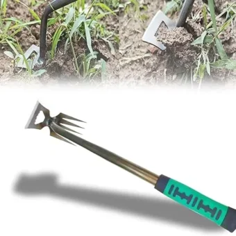 2024 New Weeding Artifact Uprooting Weeding Tool, Gardening Hand Weeder Tools, Garden Weed Puller Tool with Handle, Multifunctional Weeding...