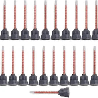 21 Pieces Mixing Nozzles Mixer Tubes Tip 10:1