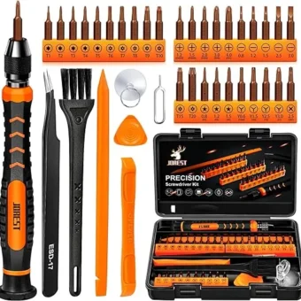 38Pcs Precision Screwdriver Set, Tool Kit with Security Torx T5 T6 T8 T9, Triwing Y00, Star P5, etc, Repair for Ring Doorbell, Laptop, Switch, PS4,...