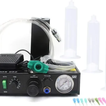 982 Auto Glue Dispenser AC 110v Automatic Solder Paste Liquid Adhesive Controller Dropper Machine