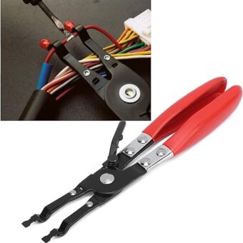 Akozon Car Soldering Pliers, Metal Soldering Plier Multi-Function Wire Welding Clamp Pick‑Up Aid Tool Wire Welding Pliers For Automobile...