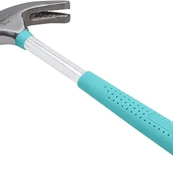 Amazon Basics 8 oz Hammer, Turquoise