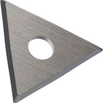 Bahco 449 L-Inch Triple-Edge Triangle Scraper Blade, 1", Silver