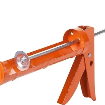 Bates- Caulking Gun, 10:1 Thrust Ratio, Orange, Caulking Tool Gun, Caulk Gun No Drip, Hand Caulking Guns, Silicone Gun, Caulking Gun Tool, No Drip...