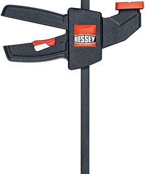 BESSEY EHK series Micro 4 1/2" Trigger Style Clamp, Fast Acting One Hand Woodworking Clamps for Wood working, Carpentry, Home Improvement, DIY,...