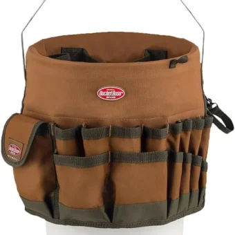 Bucket Boss The Bucketeer Bucket Tool Organizer in Brown, 10030