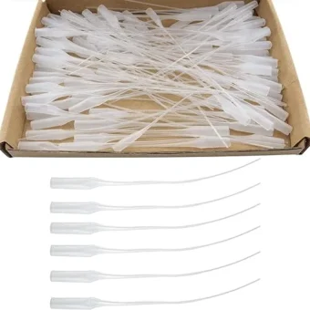 CA Glue Tip 100PCS CA Exteneded Glue Micro-Tips Adhesive Dispensers with Nozzles for Hobby, Crafting, Lab Dispensing