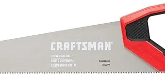 CRAFTSMAN Hand Saw, 15-Inch (CMHT20880)