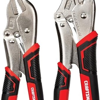 CRAFTSMAN Locking Pliers, 2Piece Fast Release Set (CMHT81727)