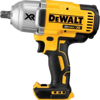 DEWALT 20V MAX XR Brushless High Torque 1/2" Impact Wrench with Detent Anvil, Cordless, Tool Only (DCF899B)