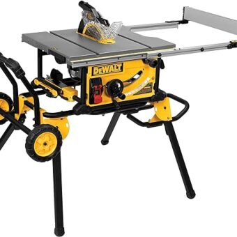 DEWALT (DWE7491RS) 10-Inch Table Saw, 32-1/2-Inch Rip Capacity, Yellow/Black/Silver