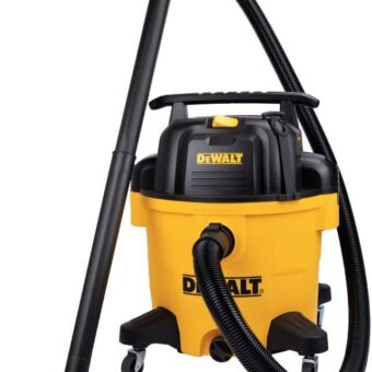 DEWALT DXV10P 10 Gallon Poly Wet Dry Vacuum Yellow