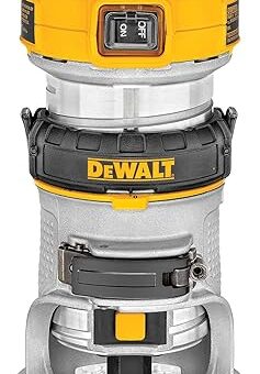 DEWALT Router, Fixed Base, 1-1/4 HP, 11-Amp, Variable Speed Trigger, Corded (DWP611)