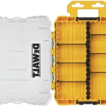 DEWALT Tool Box, Tough Case Organizer, Medium, 8-Compartments, for Small Tools and Accessories (DWAN2190)