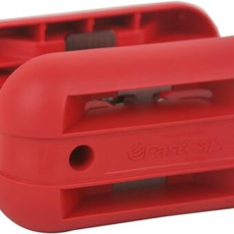 FastCap Quad Trimmer With Tungsten Carbide Blades, Red