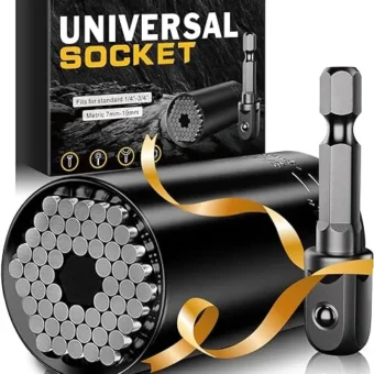 Fathers Day Dad Gifts from Daughter Son Wife,Super Universal Socket Tools Gifts for Dad Father Husband Grandpa Step Dad- Birthday Gifts for Men Dad...