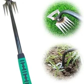 Gardening Hand Weeder Tools, 2024 New Weeding Artifact Uprooting Weeding Tool, Durable Manganese Steel Hand Weeder Tool, Manual Multifunctional...