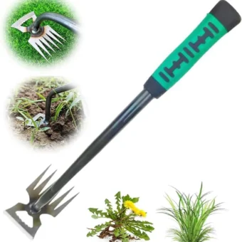 Gardening Weed Puller Tool | 2024 New Weeding Artifact Uprooting Weeding Tool, Durable Manganese Steel Hand Weeder Pulling Tool, Manual...