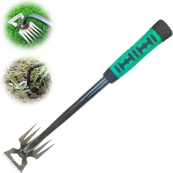 Gardening Weed Puller Tool, Upgraded Durable Manganese Steel Hand Weeder Pulling Tool, Manual Multifunctional Weeders Remover, Weeding Artifact...