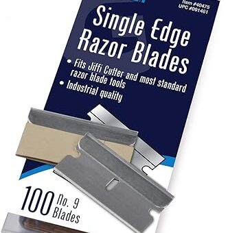 Garvey Economy Single Edge Cutter Blade, Box of 100 (40475)