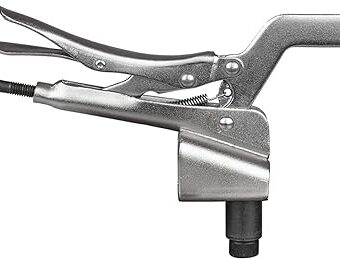 Inserta Pliers, ∅5/8" Insert, 2" Throat Depth, 2-3/8" Opening, Table Mounted Clamp, Rear Crank Handle, For BuildPro Welding Tables, PTT522K, BuildPro