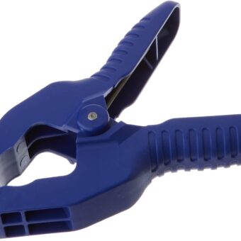 IRWIN Tools QUICK-GRIP Resin Spring Clamp, 2-inch (58200), Blue