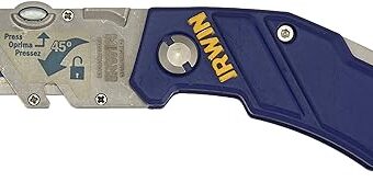 IRWIN Utility Knife, Folding (2089100), Blue