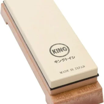 KING KW65 1000/6000 Grit Combination Whetstone with Plastic Base