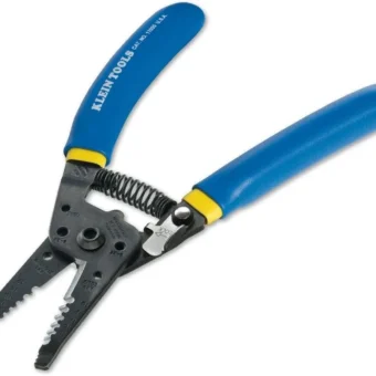 Klein Tools 11055 Wire Cutter and Wire Stripper, Made in Usa, Stranded Wire Cutter, Solid Wire Cutter, Cuts Copper Wire