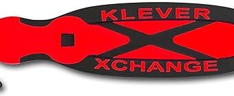 Klever XCHANGE, Box Cutter, Safety Cutter, Utility Knife, SAFETY Knife, Replaceable Head Perfect For Cutting Double Wall Cardboard or Other Thick...