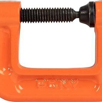 Pony Jorgensen 2610 1-Inch C-Clamp, Orange