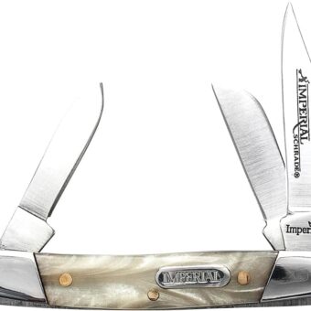 Schrade Imperial IMP14 Small Stockman Stainless Steel Folding Pocket Knife for Outdoor, Outdoor Survival and EDC