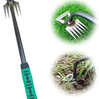 Weed Puller Gardening Hand Weeder Tools 2024 New Weeding Artifact Uprooting Weeding Tool Steel Hand Weeder Tool Manual Multifunctional Weeders...