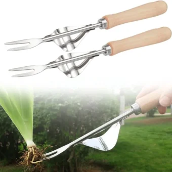 Weed Puller Tool Garden Weed Pulling Tool, 2024 New Weeding Artifact Gardening Hand Weeder Tools, Manganese Steel Weeding Artifact Uprooting...