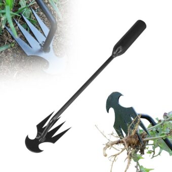 Weed Puller Tool Gardening Hand Weeder Tools, 2024 Upgrade Weeding Artifact Uprooting Weeding Tool, Manual Multifunctional Weed Remover Tool for...