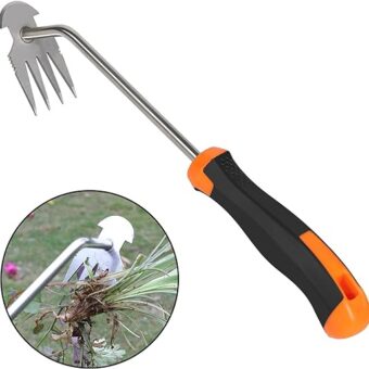 Weed Puller Tool Weed Puller Weeding Tools Portable Garden Weeder Tool 2024 New Steel Weed Puller Tool for Hand Weeder Puller for Vegetable...