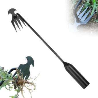 Weeding Tool, Weeding Tools Gardening, Weed Puller Tool, Weeding Artifact Uprooting Weeding Tool, 4 Teeths Dual Purpose Manual Weeders Tool,...