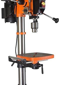 WEN 4214T 5-Amp 12-Inch Variable Speed Cast Iron Benchtop Drill Press with Laser and Work Light