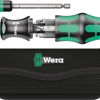 Wera 051024 Kraftform Kompakt 25 Pouch Set, Flat