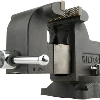 Wilton Shop Bench Vise, 6" Jaw Width, 6" Max Jaw Opening, 3-1/2" Throat (Model WS6)