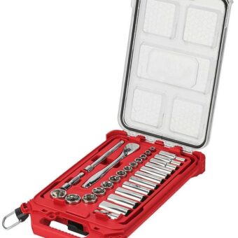 48-22-9481 Fits Milwaukee 3/8” Ratchet SAE Mechanics Tool Set w/Packout Case - 28pc