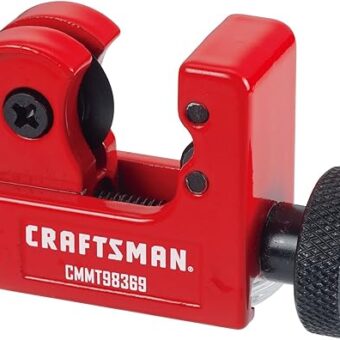 CRAFTSMAN Tubing Cutter, Cut Steel, Plastic, Copper, and Brass (CMMT98369)