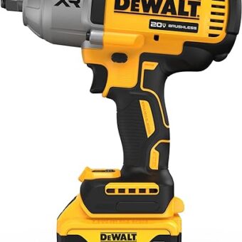 DEWALT 20V MAX XR 1/2 in. High Torque Impact Wrench with Hog Ring Anvil Kit (DCF900P2)