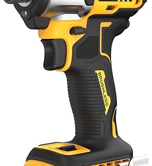 DEWALT 20V MAX XR Impact Driver, Brushless, 1/4", 3-Speed, Bare Tool Only (DCF845B)