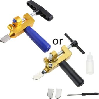 2 In 1 Manual Tile Cutter Hand Grip Ceramic Tile Divider Knife Tile Breaking Divider Knife Cutting Tool For Tile