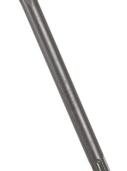 BOSCH HS1911 1 In. x 12 In. Flat Chisel SDS-Max Hammer Steel Ideal for Applications in Concrete Removal, Hard Surface Break-Up , Black