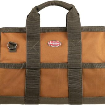 Bucket Boss Gatemouth 16 Tool Bag in Brown, 60016, 15 liters(Brown)